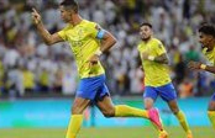 كريستيانو رونالدو يقود تشكيل النصر أمام الاتفاق في الدوري السعودي