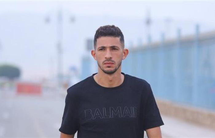 أحمد فتوح يؤازر الزمالك من مدرجات استاد القاهرة فى مواجهة الشرطة الكينى