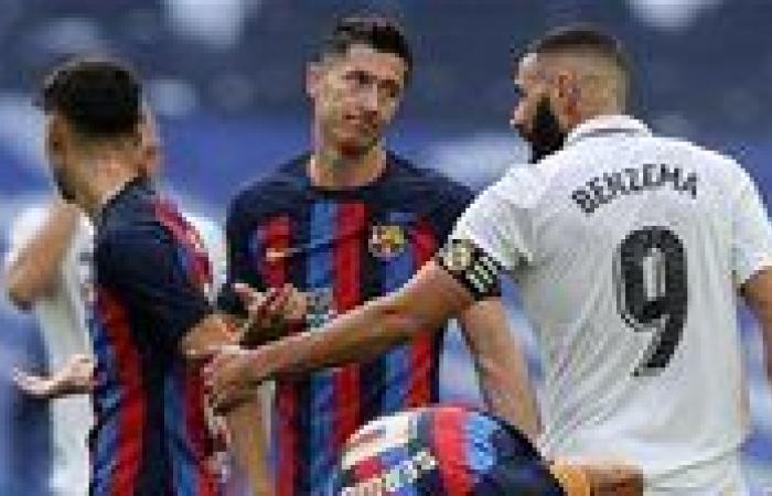 رابطة الدوري الإسباني تحدد موعد كلاسيكو الدور الأول بين ريال مدريد وبرشلونة