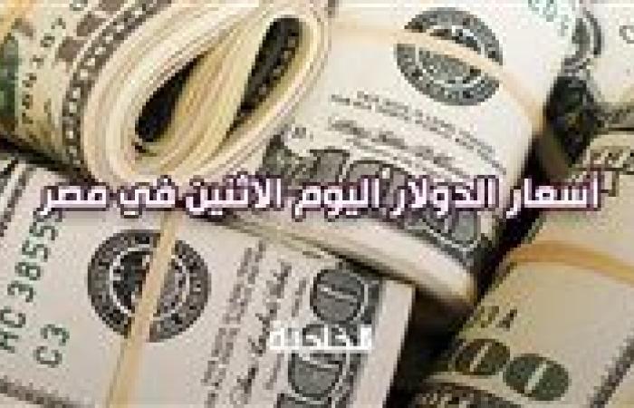 بعد وصلة ارتفاع... استقر سعر الدولار اليوم الاثنين في مصر أمام الجنيه