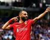 محمد صلاح يفوز بجائزة أفضل لاعب في ليفربول خلال شهر أغسطس